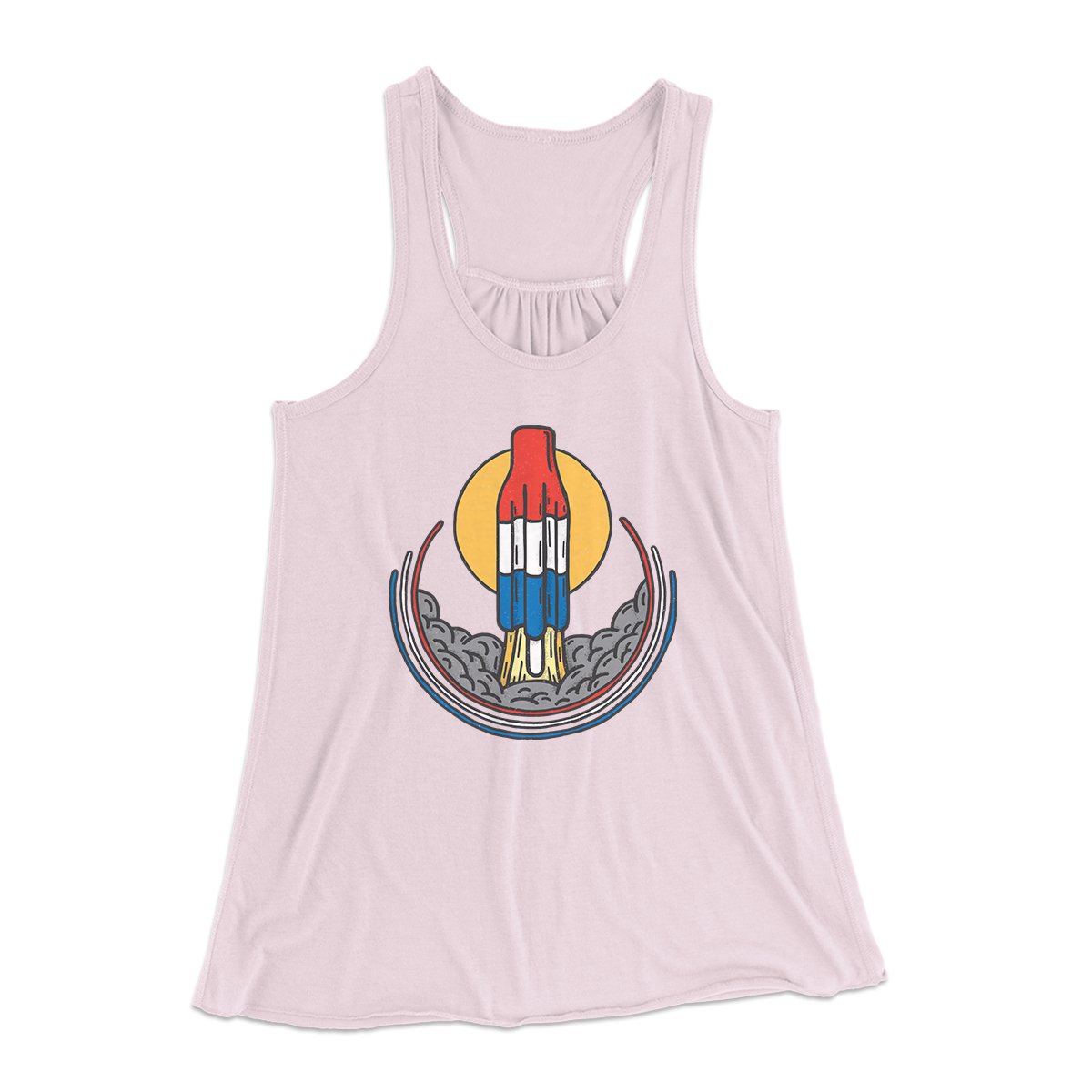 Rocket Pop Launch Women's Flowey Tank Top | Funny Shirt from Famous In Real Life