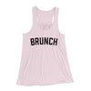 Brunch Women's Flowey Tank Top Soft Pink | Funny Shirt from Famous In Real Life