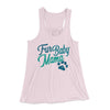 Fur Baby Mama Women's Flowey Tank Top Soft Pink | Funny Shirt from Famous In Real Life