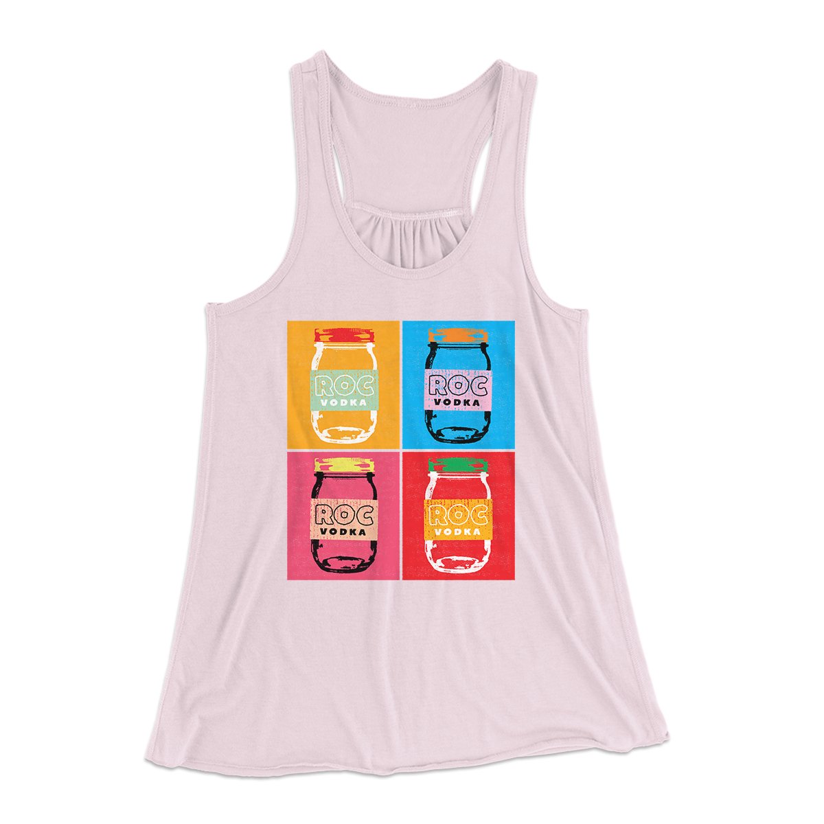 Roc Vodka Women's Flowey Tank Top | Funny Shirt from Famous In Real Life