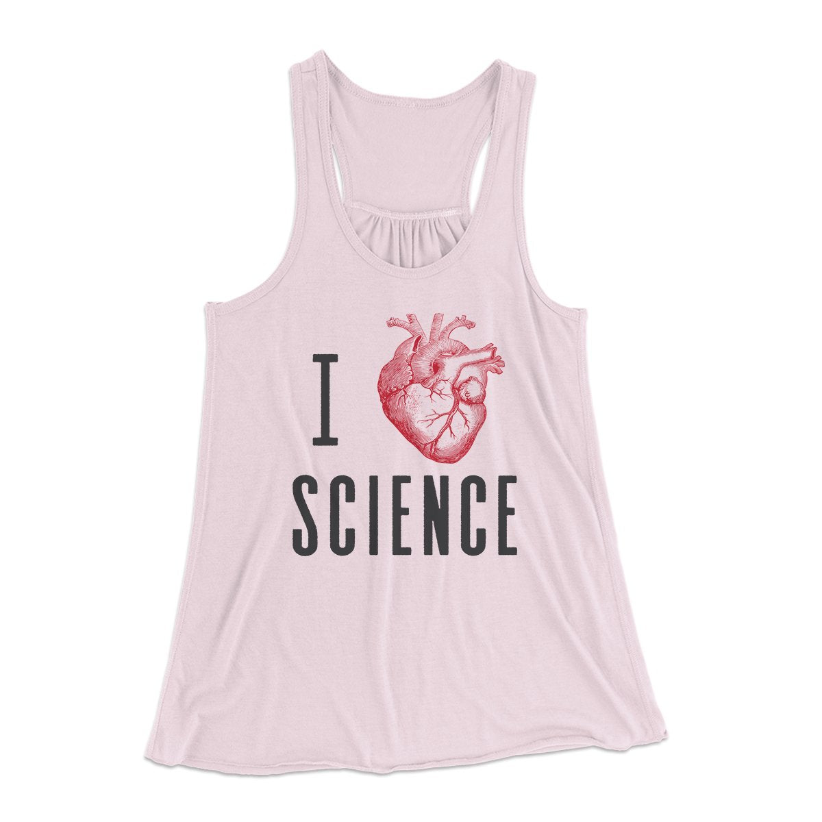 I Heart Science Women's Flowey Tank Top | Funny Shirt from Famous In Real Life