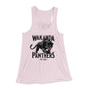 Wakanda Panthers Women's Flowey Tank Top Soft Pink | Funny Shirt from Famous In Real Life