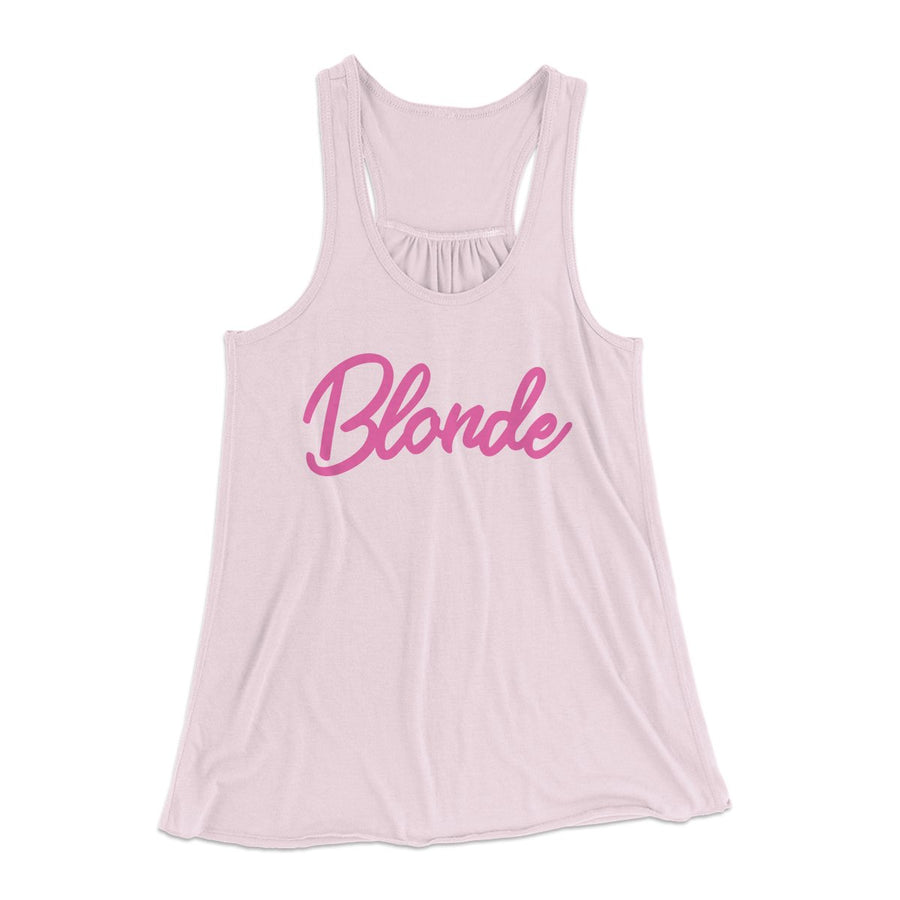 Blonde Funny Women's Flowey Tank Top | Funny Shirt from Famous In Real Life