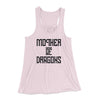 Mother of Dragons Women's Flowey Tank Top Soft Pink | Funny Shirt from Famous In Real Life