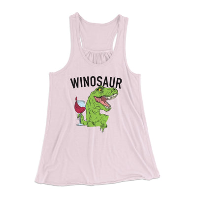 Winosaur Women's Flowey Tank Top Soft Pink | Funny Shirt from Famous In Real Life