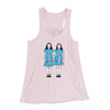 Grady Twins Women's Flowey Tank Top Soft Pink | Funny Shirt from Famous In Real Life
