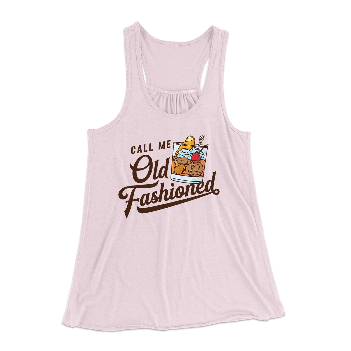 Call Me Old Fashioned Women's Flowey Tank Top | Funny Shirt from Famous In Real Life