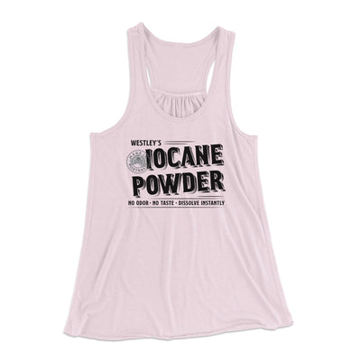 Iocane Powder Women's Flowey Tank Top Soft Pink | Funny Shirt from Famous In Real Life
