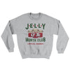 Jelly of the Month Club Funny Movie Men/Unisex Ugly Sweater Sport Grey | Funny Shirt from Famous In Real Life