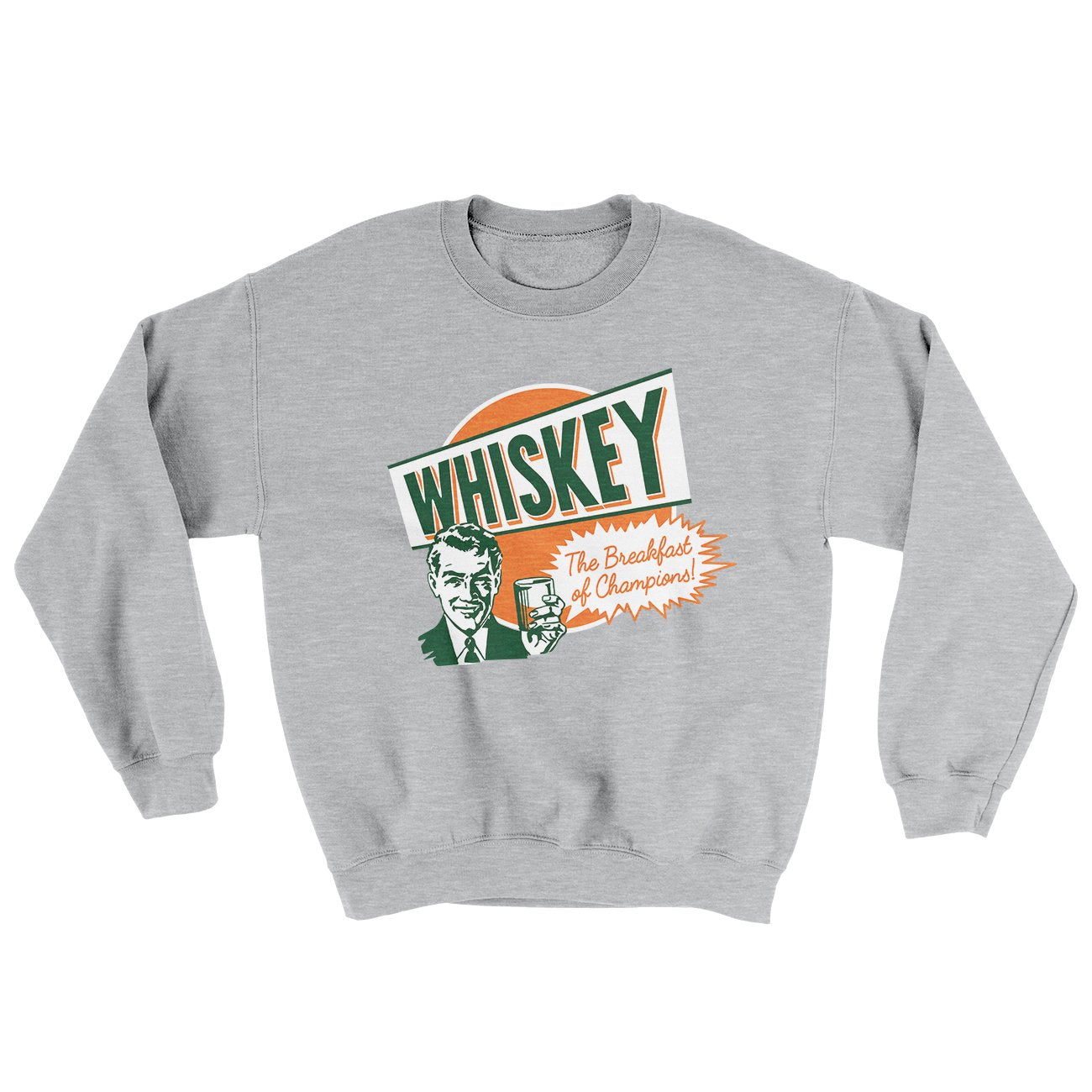 Whiskey For Breakfast Ugly Sweater | Funny Shirt from Famous In Real Life