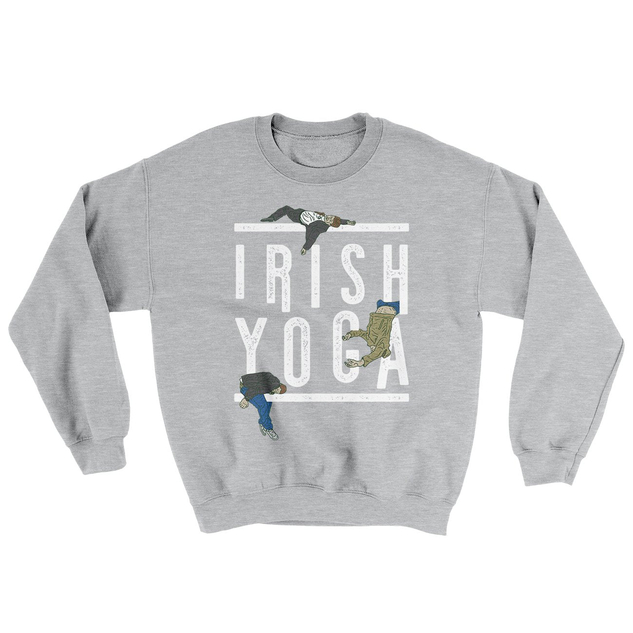 Irish Yoga Ugly Sweater | Funny Shirt from Famous In Real Life