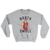 North Swole Ugly Sweater Sport Grey | Funny Shirt from Famous In Real Life
