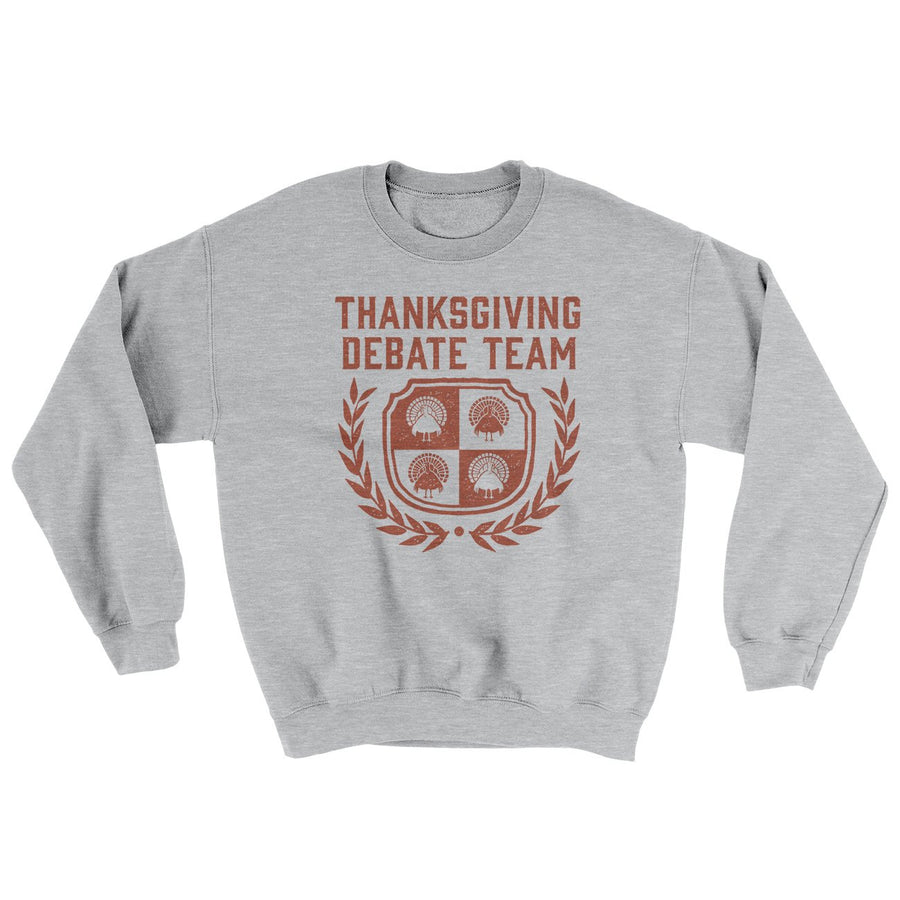 Thanksgiving Debate Team Ugly Sweater | Funny Shirt from Famous In Real Life