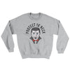 Protect Ya Neck Ugly Sweater Sport Grey | Funny Shirt from Famous In Real Life