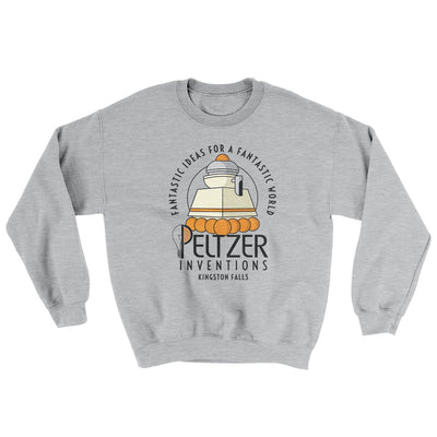 Peltzer Inventions Ugly Sweater Sport Grey | Funny Shirt from Famous In Real Life
