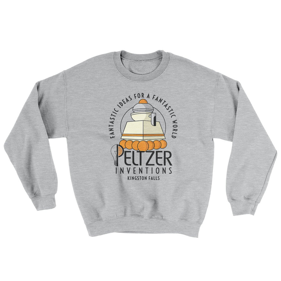Peltzer Inventions Ugly Sweater Sport Grey | Funny Shirt from Famous In Real Life