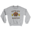 Let's Get Basted Ugly Sweater Sport Grey | Funny Shirt from Famous In Real Life