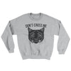 Don't Cross Me Ugly Sweater Sport Grey | Funny Shirt from Famous In Real Life