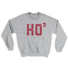 Ho Cubed Men/Unisex Ugly Sweater Sport Grey | Funny Shirt from Famous In Real Life