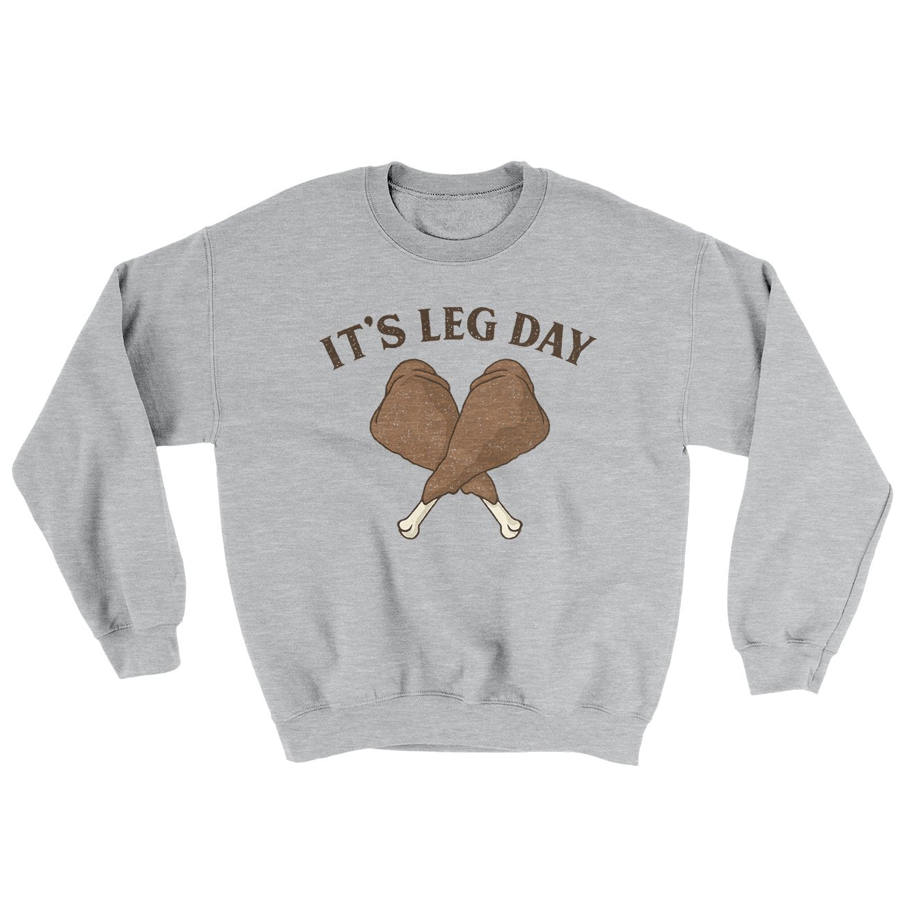 It's Leg Day Ugly Sweater | Funny Shirt from Famous In Real Life
