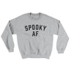 Spooky AF Ugly Sweater Sport Grey | Funny Shirt from Famous In Real Life