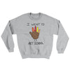 I Went To Art School Ugly Sweater Sport Grey | Funny Shirt from Famous In Real Life