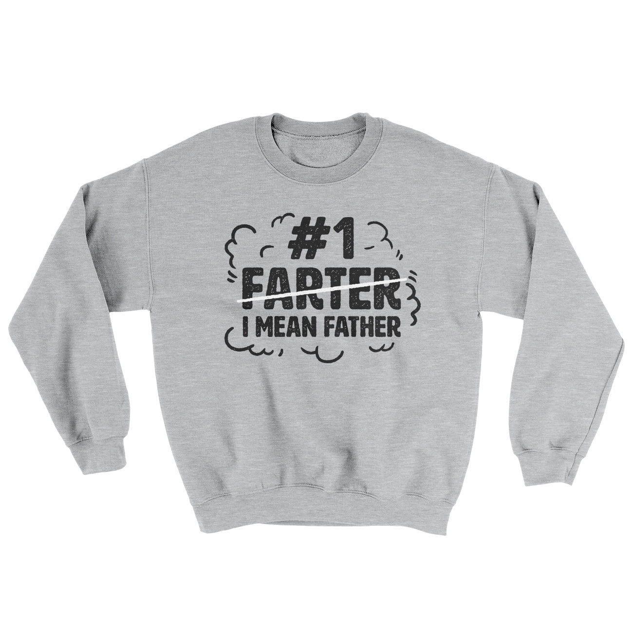#1 Farter I Mean Father Ugly Sweater | Funny Shirt from Famous In Real Life
