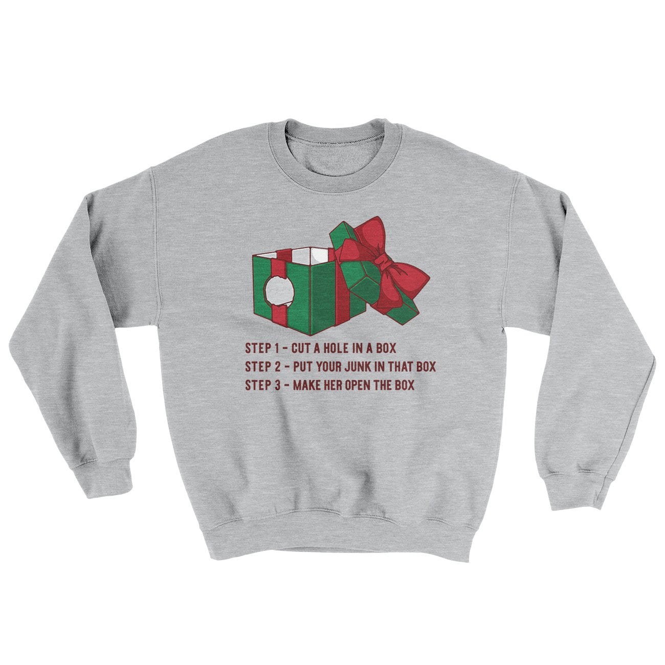 Dick In A Box Ugly Sweater | Funny Shirt from Famous In Real Life
