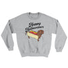 Happy Hallowiener Ugly Sweater Sport Grey | Funny Shirt from Famous In Real Life