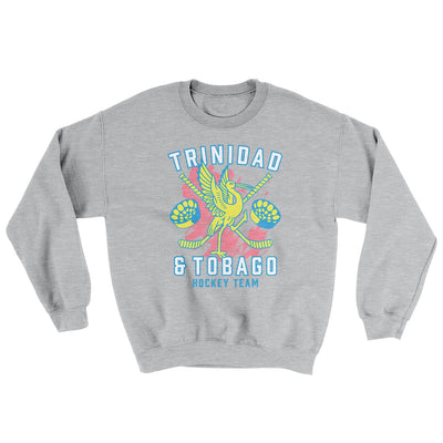 Trinidad & Tobago Hockey Ugly Sweater Sport Grey | Funny Shirt from Famous In Real Life