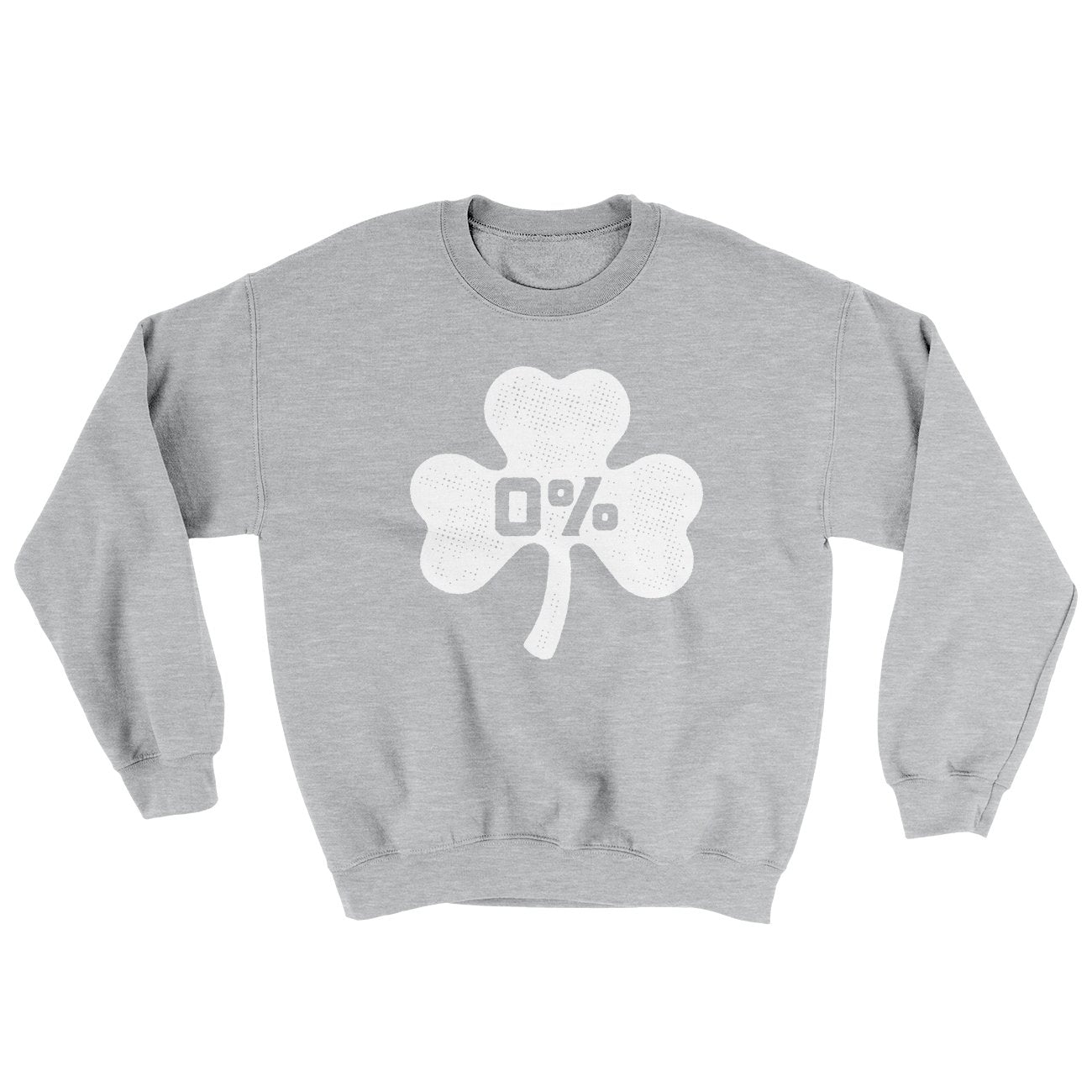 0% Irish Ugly Sweater | Funny Shirt from Famous In Real Life