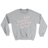 Bake Cookies & Watch Christmas Movies Ugly Sweater Sport Grey | Funny Shirt from Famous In Real Life