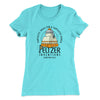 Peltzer Inventions Women's T-Shirt Tahiti Blue | Funny Shirt from Famous In Real Life