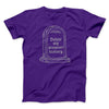 Delete My Browser History Men/Unisex T-Shirt Team Purple | Funny Shirt from Famous In Real Life