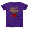 Gangsta Wrapper Men/Unisex T-Shirt Team Purple | Funny Shirt from Famous In Real Life