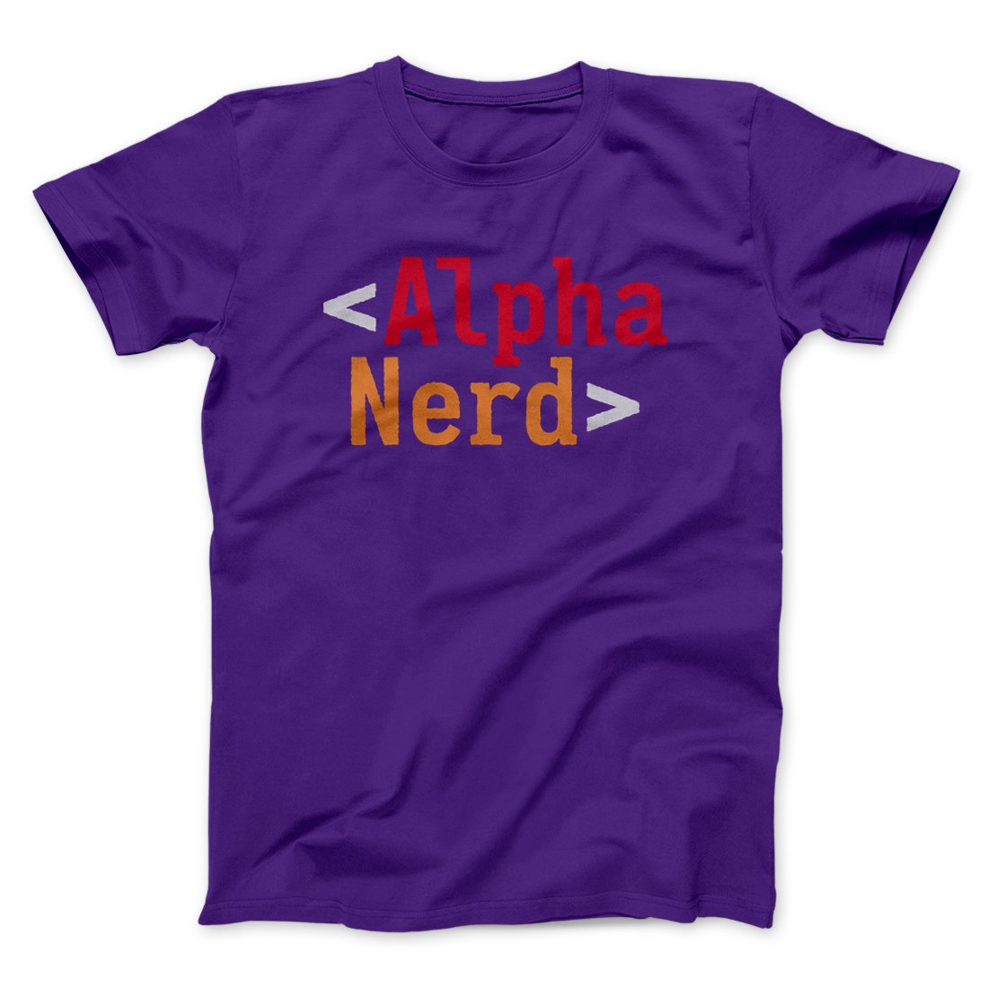 Alpha Nerd Men/Unisex T-Shirt | Funny Shirt from Famous In Real Life