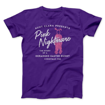 Pink Nightmare Funny Movie Men/Unisex T-Shirt Team Purple | Funny Shirt from Famous In Real Life