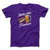 Tastes Like Freedom Men/Unisex T-Shirt Team Purple | Funny Shirt from Famous In Real Life