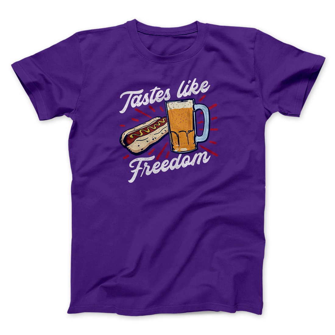 Tastes Like Freedom Men/Unisex T-Shirt | Funny Shirt from Famous In Real Life