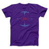 Fighter Target Men/Unisex T-Shirt Team Purple | Funny Shirt from Famous In Real Life