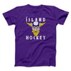 Iceland Hockey Men/Unisex T-Shirt Team Purple | Funny Shirt from Famous In Real Life