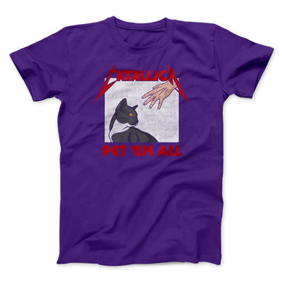 Catallica Men/Unisex T-Shirt Heather Team Purple | Funny Shirt from Famous In Real Life