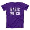 Basic Witch Men/Unisex T-Shirt Team Purple | Funny Shirt from Famous In Real Life