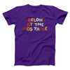 I Belong At The Kids Table Funny Thanksgiving Men/Unisex T-Shirt Team Purple | Funny Shirt from Famous In Real Life