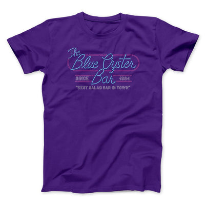 Blue Oyster Bar Men/Unisex T-Shirt Team Purple | Funny Shirt from Famous In Real Life