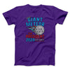 Giant Meteor 2024 Men/Unisex T-Shirt Team Purple | Funny Shirt from Famous In Real Life