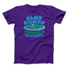 Flat Earth Society Funny Men/Unisex T-Shirt Team Purple | Funny Shirt from Famous In Real Life