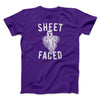 Sheet Faced Men/Unisex T-Shirt Team Purple | Funny Shirt from Famous In Real Life