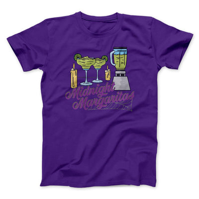 Midnight Margaritas Funny Movie Men/Unisex T-Shirt Team Purple | Funny Shirt from Famous In Real Life