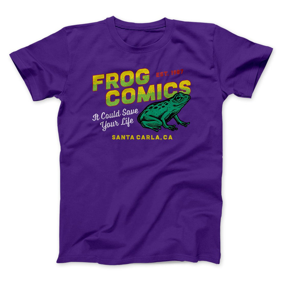 Frog Comics Funny Movie Men/Unisex T-Shirt | Funny Shirt from Famous In Real Life